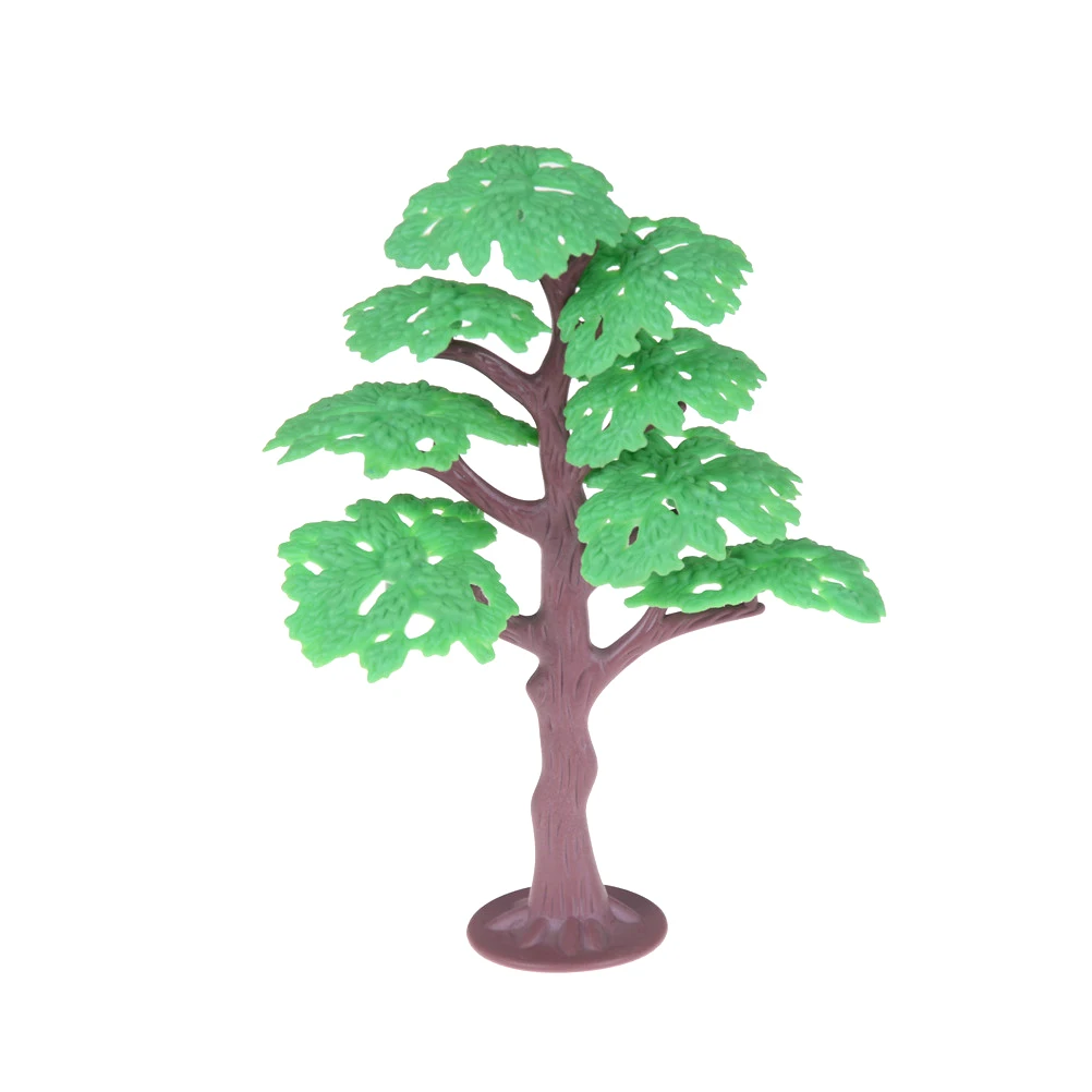 

1PCS Plastic Architectural Model Building Kits Toys Model Trees Train Scenery Landscape Railway Park Pine Supplies for Children
