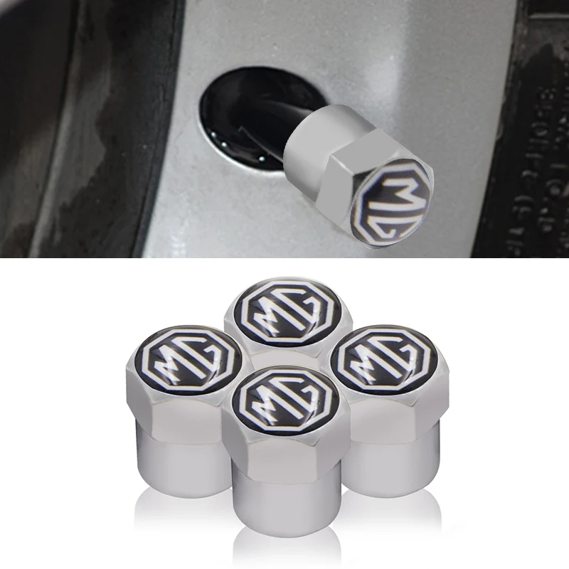 

For MG Valve Caps Car Styling For MORRIS GARAGE MG 3 5 6 7 TF ZR Morris 3 SUV Tire Accessories Wheel Tire Valve Stem Caps Cover