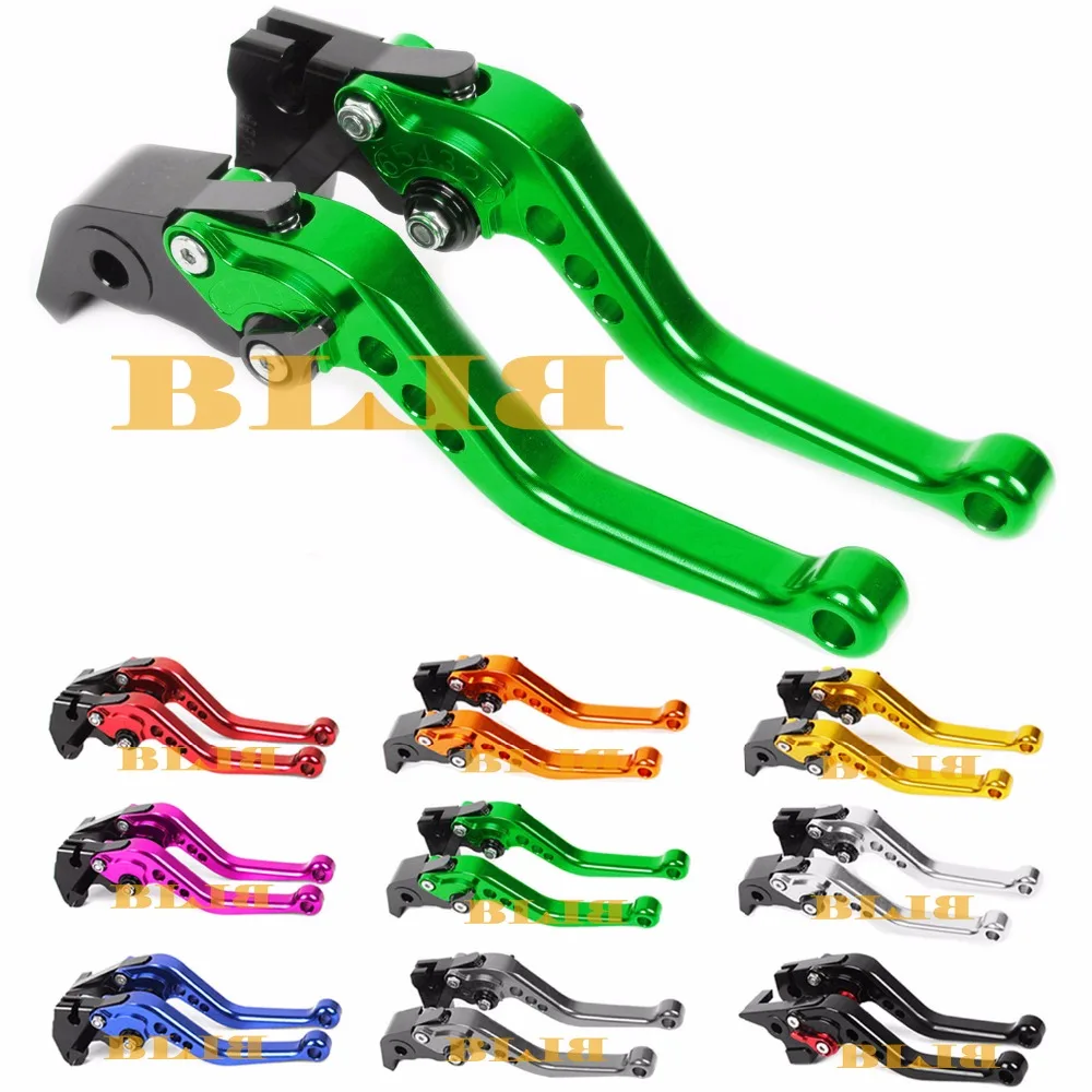 15-18,NINJA 650R//ER-6F Z650 Z900 17-18 650cc FXCNC Racing Short Billet Adjustable Motorcycle Double Colors Brake Clutch Lever set Pair fit for KAWASAKI VERSYS 1000 15-18,VERSYS