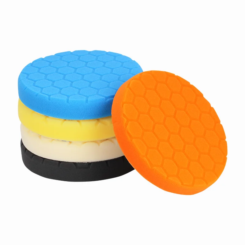 

SPTA 7inch (180mm) Polishing Pad Buffing Polishing Pad Set For Car Auto Wax Buffer Polisher-Select Color