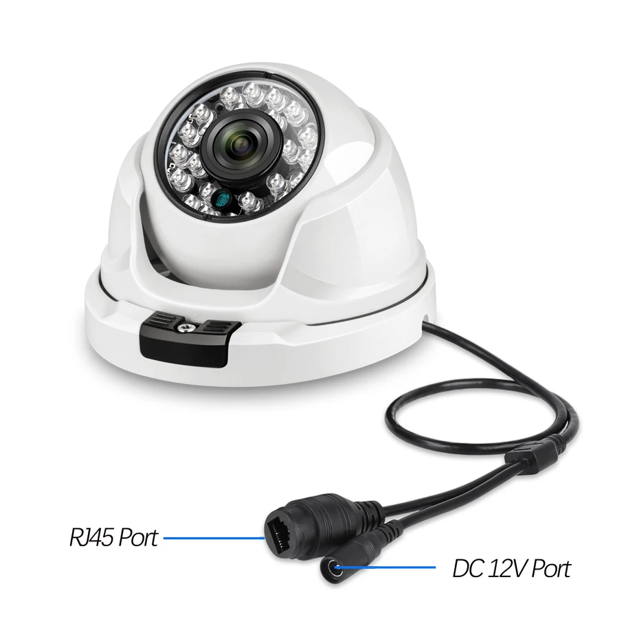Techege широкоугольная 2,8 мм объектив 1080P IP камера 2MP 48V POE камера безопасности металлическая ONVIF система ночного видения CCTV Видеокамера