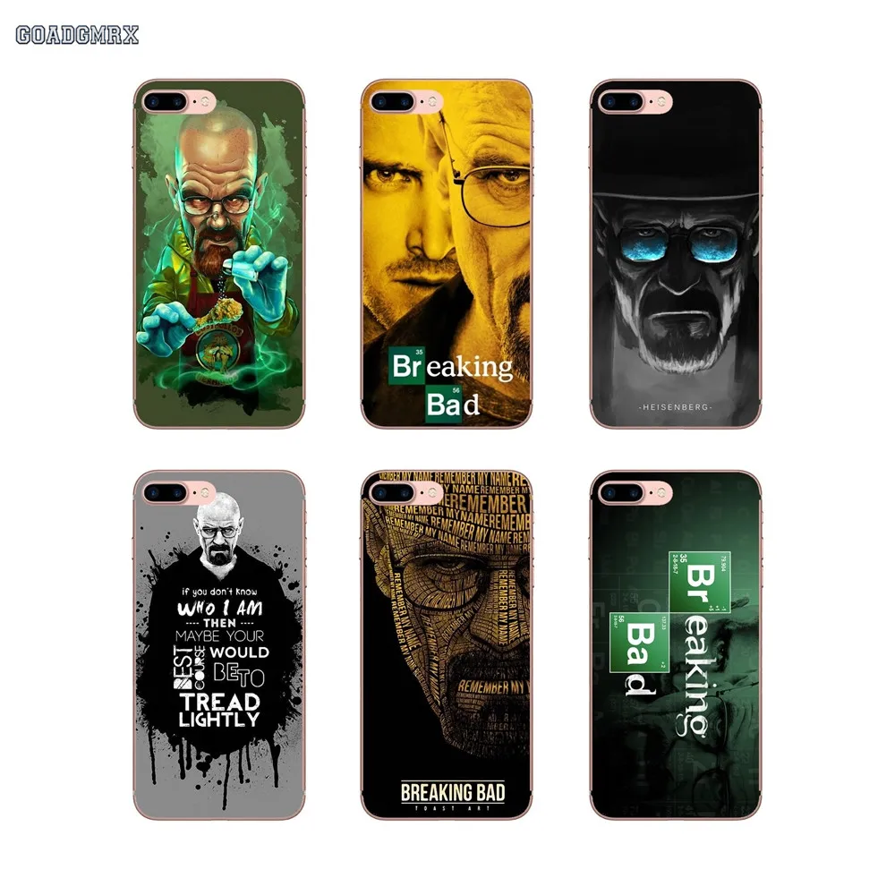 Мягкий силиконовый чехол для Samsung Galaxy S2 S3 S4 S5 Mini Alpha S6 S7 edge S8 S9 Plus J1 Grand Prime Breaking Bad Walter