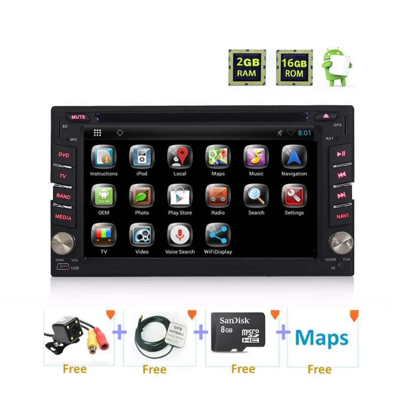 

2 din Android WINCE Universal car Auto Radio 2din GPS DVD Multimedia For Nissan pathfinder Xtrail VW Polo Golf Toyota Hyundai