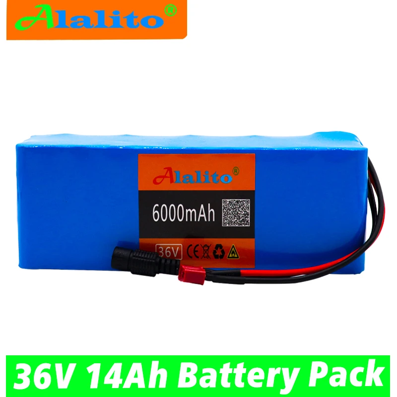 100% Новый оригинальный 36 v аккумулятор 6ah 500 W 18650 литиевая электрический велосипед
