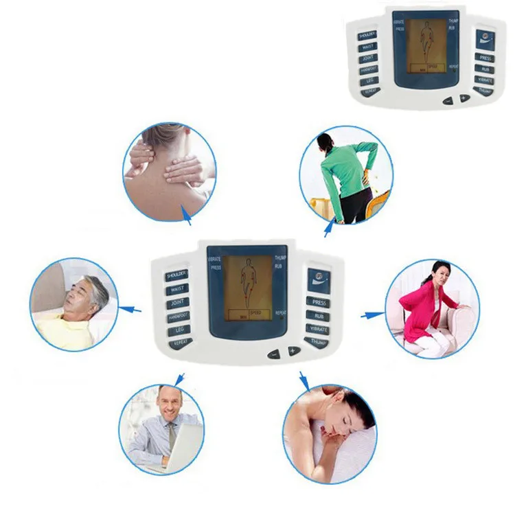 JR-309 Stimulator Body Relax Muscle Massager Pulse Tens Acupuncture Therapy Slipper+8 Pads+box JR-309 Stimulator Body Relax Muscle Massager Pulse Tens Acupuncture Therapy Slipper+8 Pads+box
