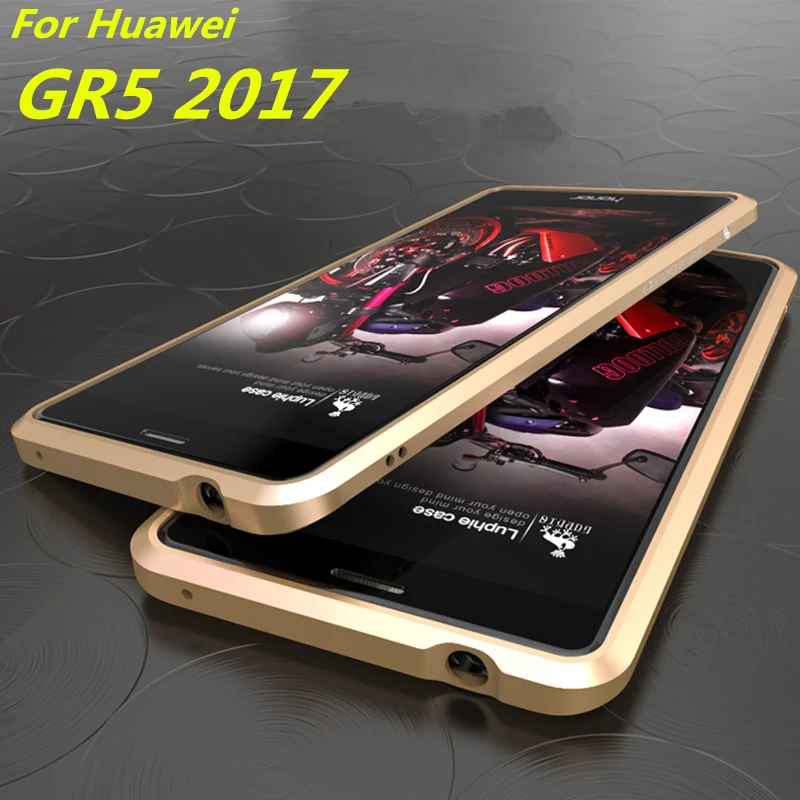 imágenes para Para Fundas Huawei GR5 2017 caso de Lujo de lujo Ultra Delgada de aluminio de Parachoques Para Huawei GR5 2017 (Huawei Honor 6X) 5.5" imágenes para Para Fundas Huawei GR5 2017 caso de Lujo de lujo Ultra Delgada de aluminio de Parachoques Para Huawei GR5 2017 (Huawei Honor 6X) 5.5"