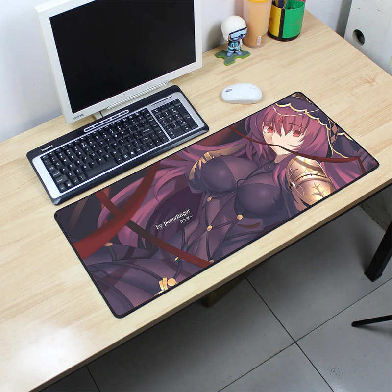 Fate Saber padmouse 70x30 см fgo коврик для мыши notbook компьютерный коврик для мыши подставка для запястья игровой коврик для мыши геймер эргономичный коврик для мыши - Цвет: Size 700x300x2mm