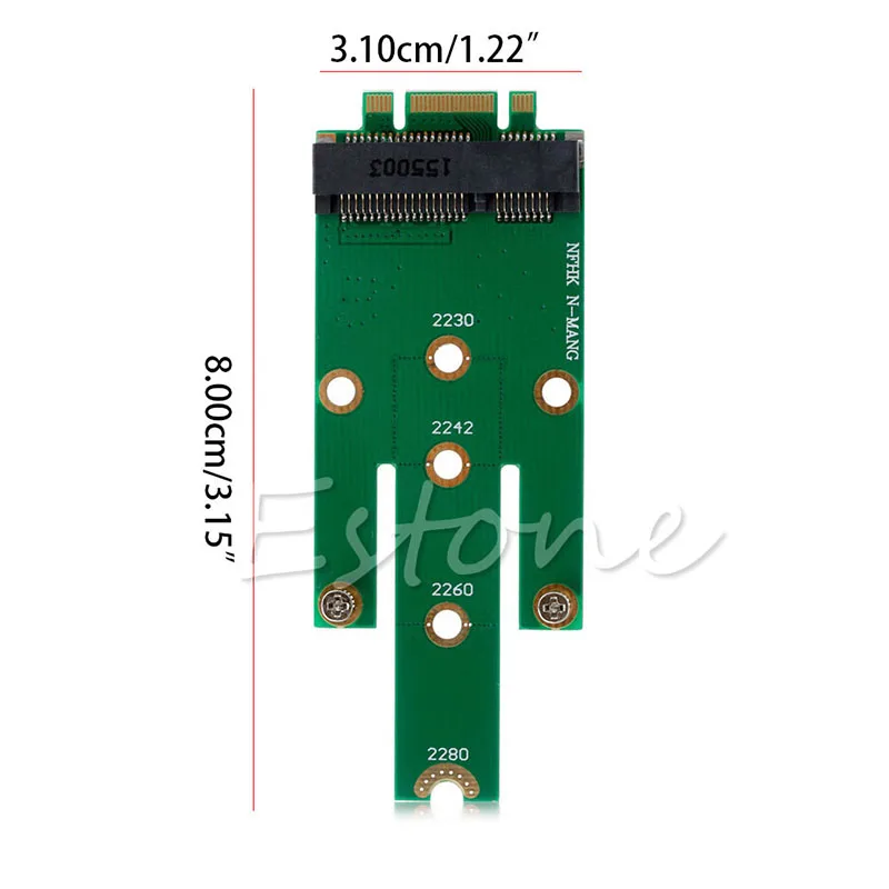 BGEKTOTH 6,0 ГБ/сек. mSATA Mini PCI-E 3,0 SSD для NGFF M.2 B Ключ SATA Интерфейс адаптер карта