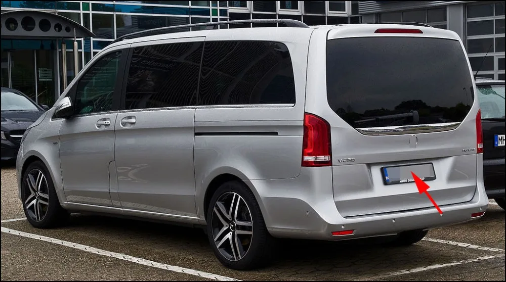 AUTONET резервная камера заднего вида для Mercedes Benz Viano Vito Valente V Class W447 /камера номерного знака