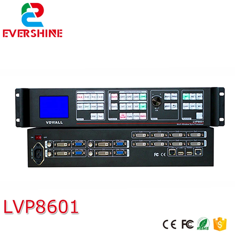 

LVP6081 VDWALL LED Video Processor 4K2K Ultra HD Video Processing for LED Display Screen