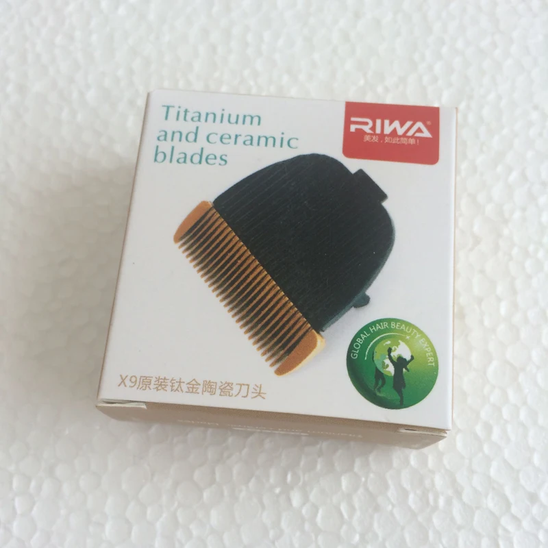 RIWA титановое керамическое лезвие для стрижки волос оригинальная упаковка X9|ceramic