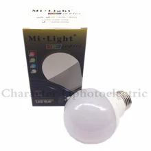 AC85-265V MILIGHT 2.4G Wireless LED bulbs E27 6W RGBW RGBWW RGB+Warm White/White wifi lampada LED Dimmable Bulb Lamp spot light kzkrsr original milight led bulbs 4w 5w 6w 9w gu10 e27 e14 rgbw rgbww lamp wireless control wifi 4zone 2 4g rf remote controller