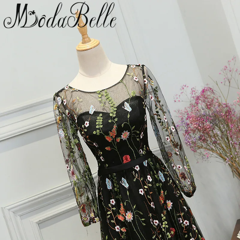 Gala Black Dresses A-line Ballkleider 3