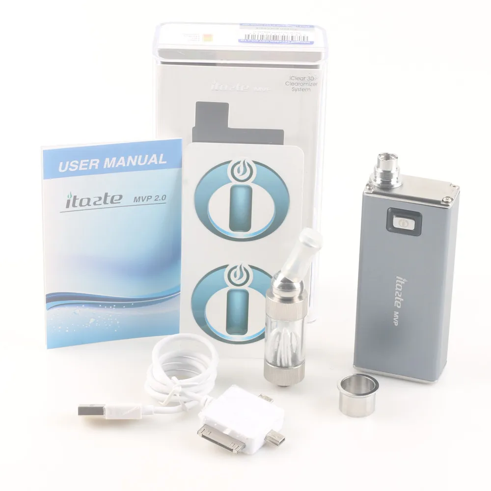 

E Cigarette Innokin MVP 2.0 Vape Kit Comes 2600mAh Power Bank Battery 3.0ml iClear 30 Atomizer Tank iTaste MVP