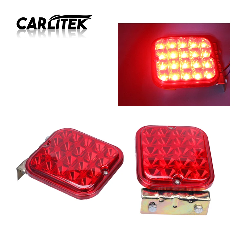 

CARLitek led remolque red 4.5" lanterna reboque led 12v tail light for truck lorry luz reboque waterproof led trailer lights