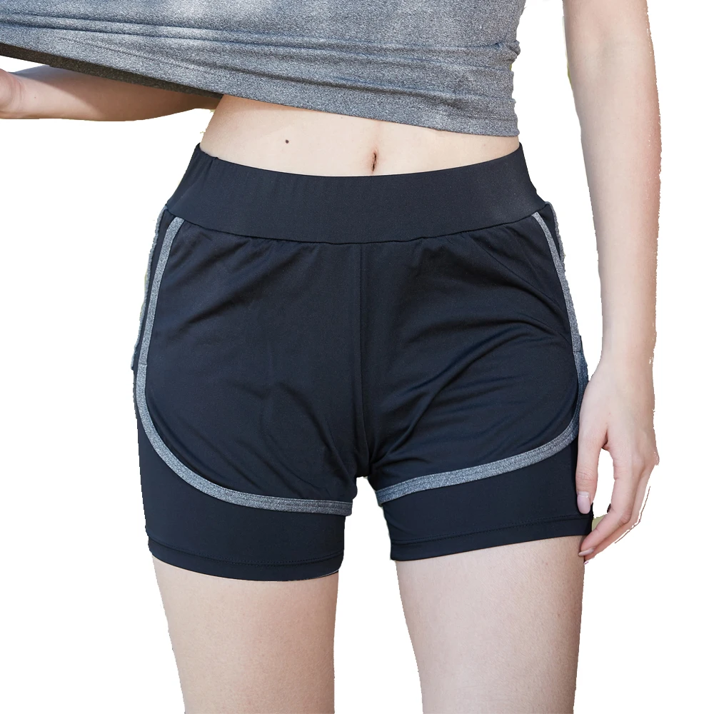 

Anti Exposure Sport Shorts for Women Quick Drying Slim Fit Activewear Gym Running Mid Waist Stretch Shorts Summer Tights