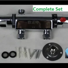 Premintehdw твердый медный термостатический смесительный клапан контроль температуры душа