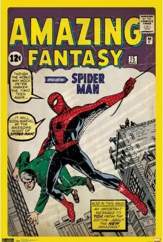 SPIDER-MAN - COMIC BOOK COVER MARVEL CLASSIC AMAZING SILK POSTER Decorative Wall paint 24x36inch SPIDER-MAN - COMIC BOOK COVER MARVEL CLASSIC AMAZING SILK POSTER Decorative Wall paint 24x36inch