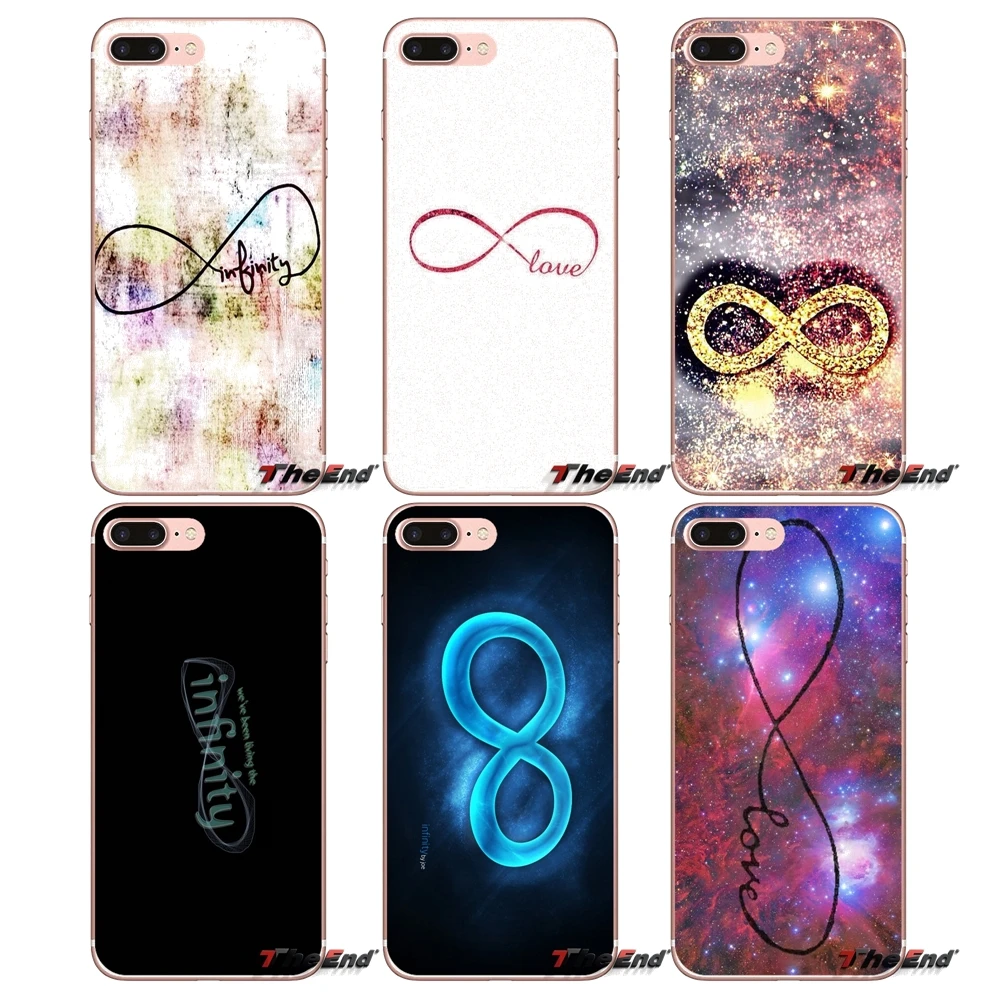 

For iPhone X 4 4S 5 5S 5C SE 6 6S 7 8 Plus Samsung Galaxy J1 J3 J5 J7 A3 A5 2016 2017 infinity symbol mathematical large Case