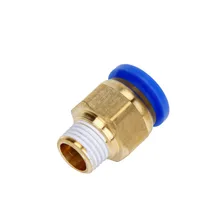 Free shipping 1/8'' 1/4'' 3/8'' 1/2'' to-4 6 8 10 12mm PTFE Tube quick coupler j-head Pipe Fitting tube connector free shipping 5 pieces of ss 3 8 npt coupler for homebrew pipe fitting