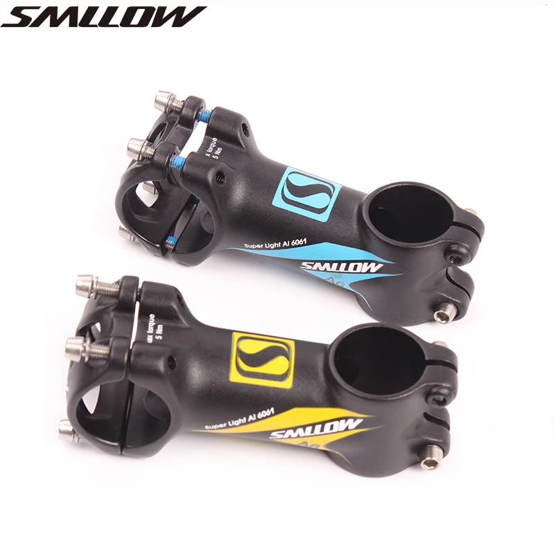 

SMLLOW Bicycle Stem 80mm High-Strength Lightweight 31.8mm Stem for XC AM MTB Mountain Bike Bicycle part