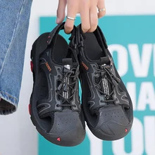 Летняя водонепроницаемая обувь мужские пляжные сандалии восходящий Быстросохнущие кроссовки человек быстросохнущая море тапочки дайвинг носки для купания беговые кроссовки ayakkabi erkek