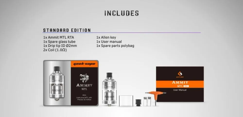 Geekvape Ammit MTL 24mm RTA-9