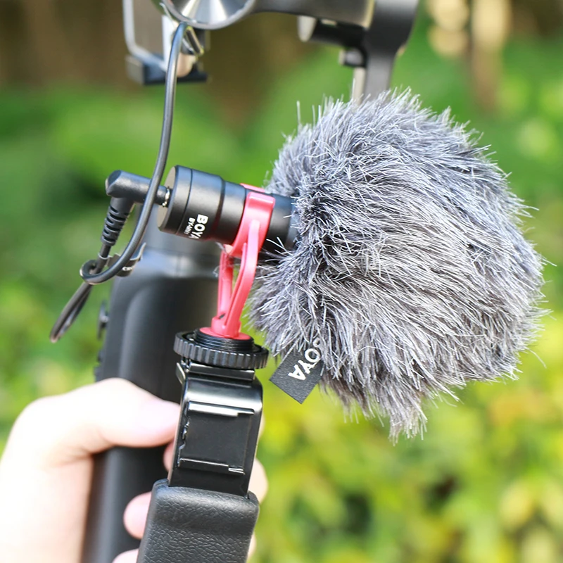BOYA Video Microphone for ZHIYUN Smooth-Q 3-Axis Handheld Smartphone Gimbal Stabilizer Mic Smooth-c Smooth 3 | Электроника