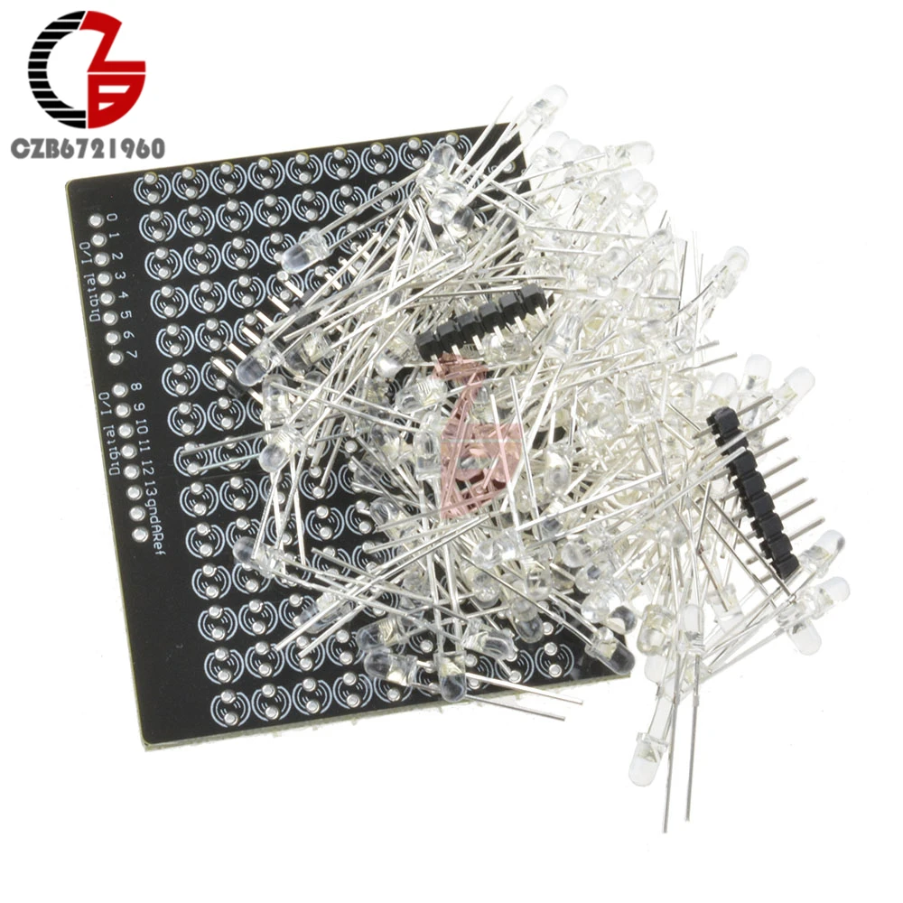 Details about / LOL Schild Matrix Lots of LEDs für Arduino Charlieplexed Display DIY Blau
