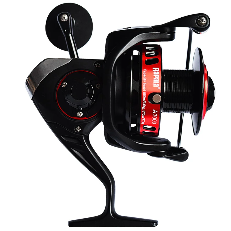 Rapala A7000 АГРЕССОРА Спиннинг Катушка Рыбалка 6 + 1ВВ 4.9: 1 Макс Перетащите 25 кг Из