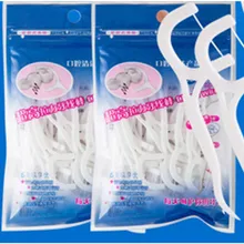 30 шт. детская зубная нить зуб палочки межзубная Щетка Очиститель зуб флосстик зубная нить Уход за полостью рта Отбеливание зубов