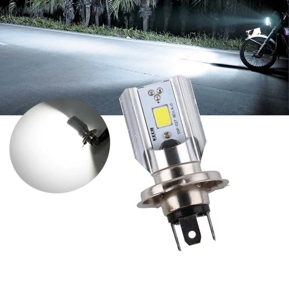 H4 H6 BA20D светодиодные фары для мотоцикла COB Led 1000LM Hi Lo Противотуманные фары Скутер ATV Moto аксессуары для Suzuki