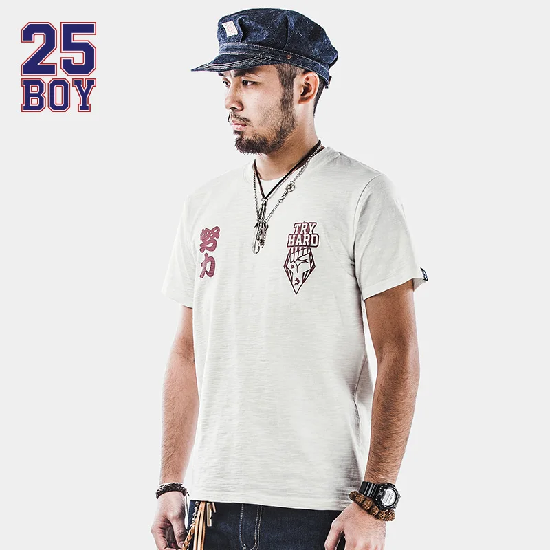 25boy carptown китайской культуры Футболка с принтом Мода уличная футболка| |