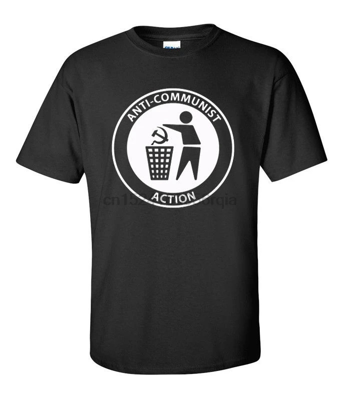 

ANTI COMMUNIST ACTION T SHIRT patriotic skinhead sizes S M L XL 2X 3X 4X 5X