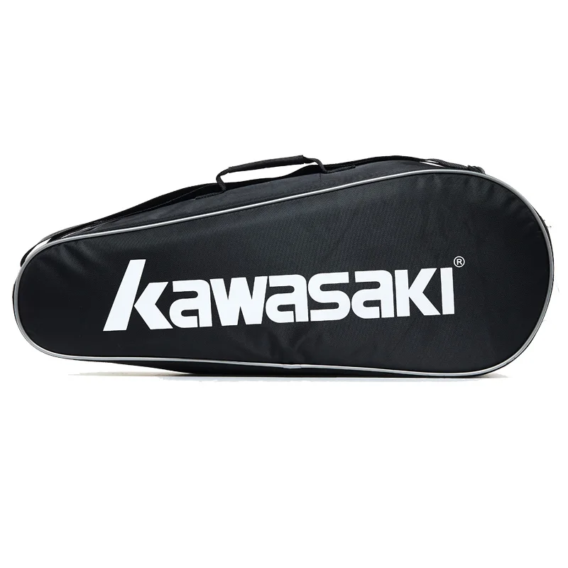 Original Kawasaki Sports Badminton Bag Three Packed Badminton Racket Single Shoulder Tennis Racquet Backpack Bags KBB-8325