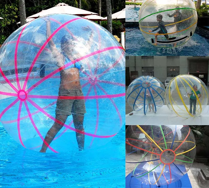 Cheap Stripe Inflatable Water Walking Bubble ball For Sale