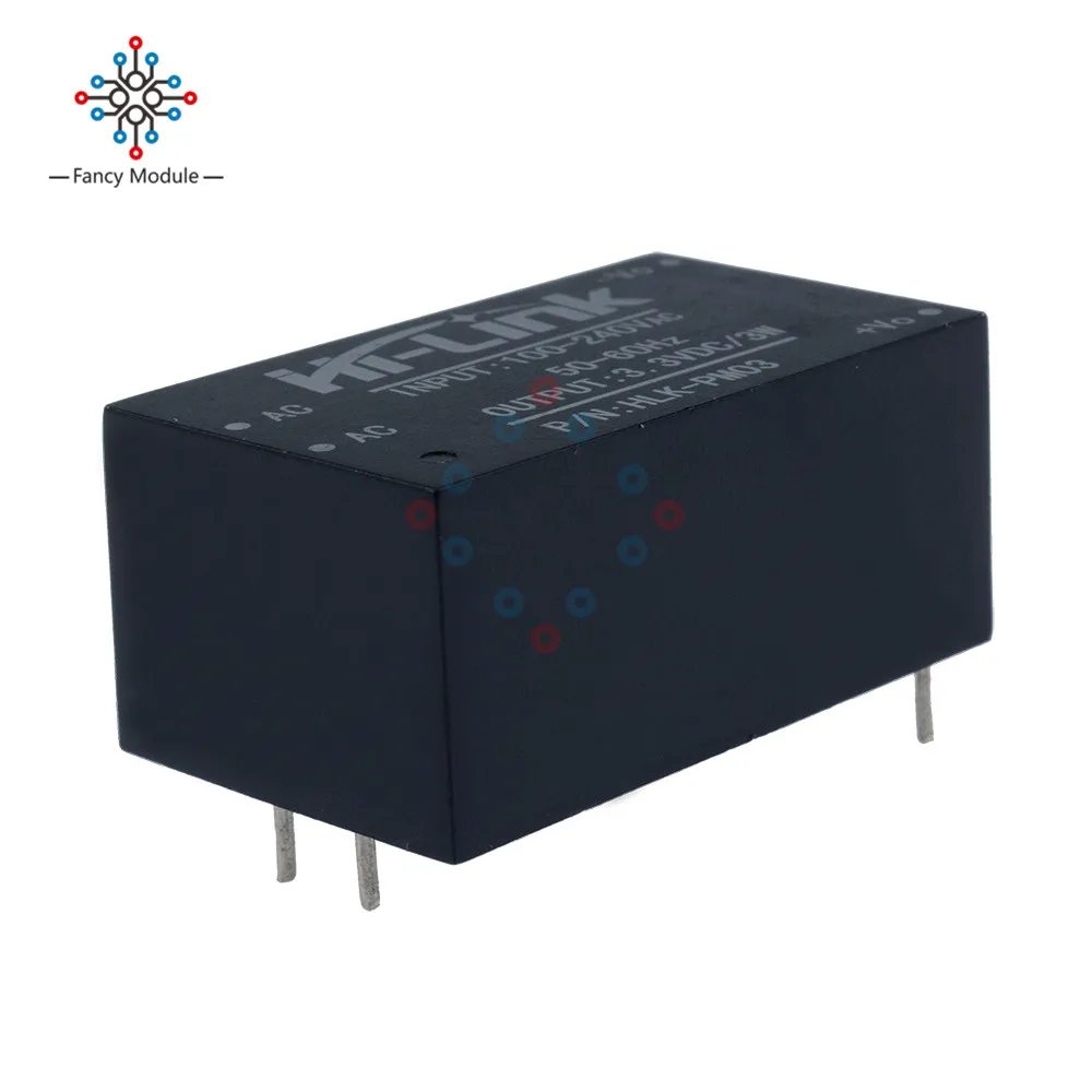 HLK-PM03 AC-DC 220V до 3,3 V модуль ldo понижающего изолированный Питание модуль Мощность сапоги конвертер