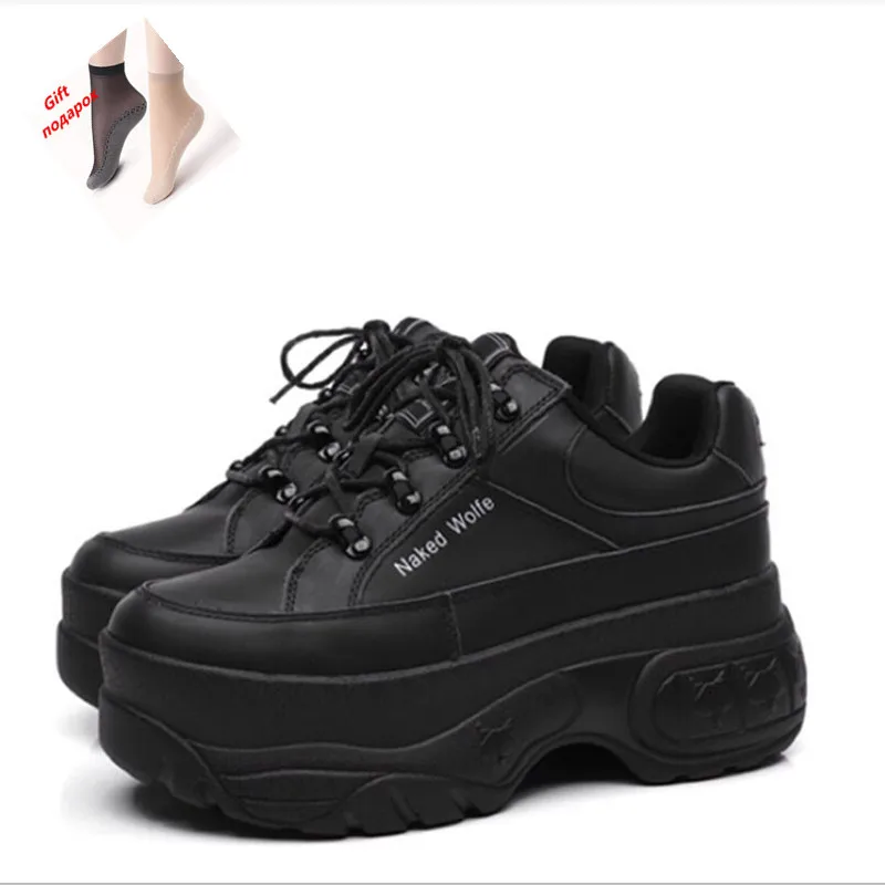  Femmes marque de mode taille haute bottes hautes automne et hiver plate-forme chaussures classique 