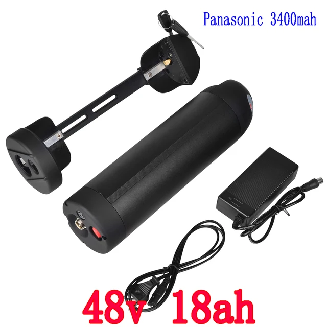 Cheap Powerful 48V 18Ah Li-ion Water Kettle Battery for 48V 750W 500W Electric Bike water bottle lithium ion Battery