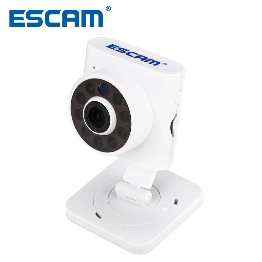 Escam QF601 Wifi Mini Household IP Camera 1.0MP HD 720P Onvif P2P Surveillance Night Vision Security CCTV Network IP Camera