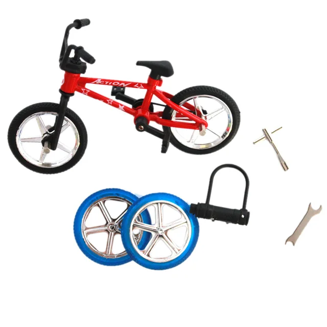 Mini Bicycle Toy Excellent Finger Mountain Bike Creative Gift Workmanship BM88 2