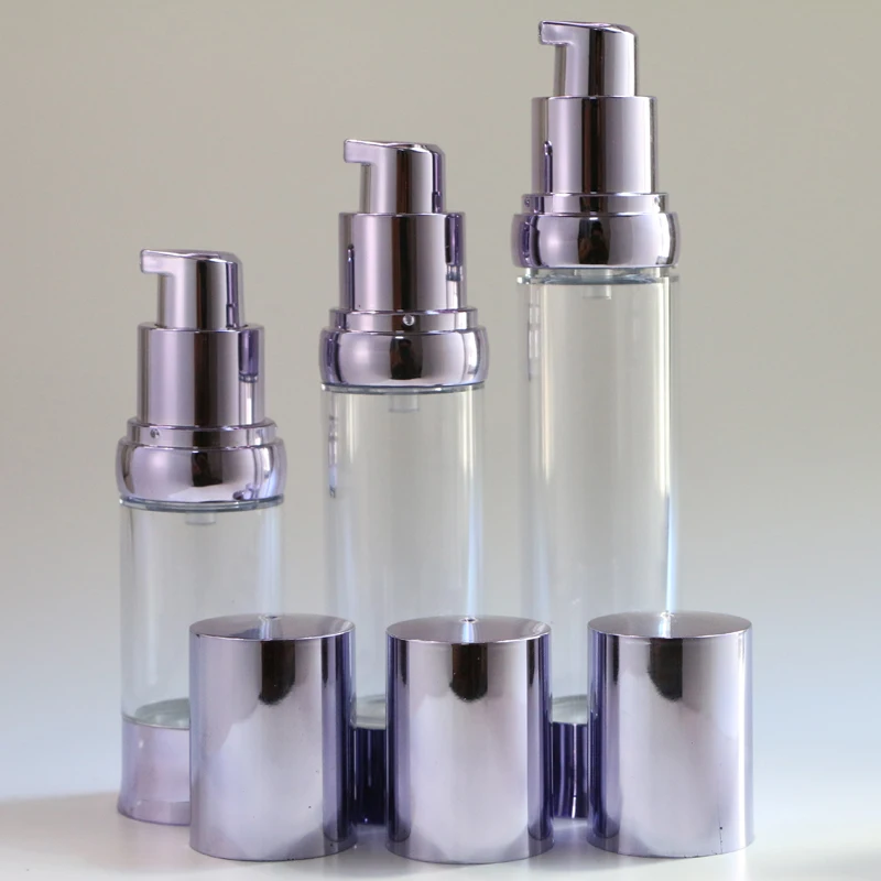 

Empty Refillable Bottles Travel Essential Lotion Cosmetic Container 20ml 40ml Airless Pump Bottle Maquiagem Make up Tools 10pcs