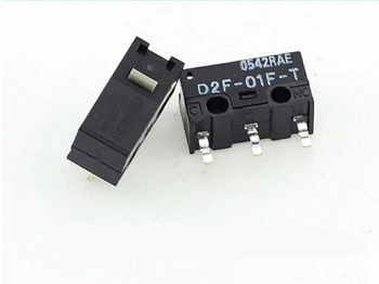 

2pcs/lot 100% original made in Japan gray dot Omron D2F-01F D2F-01F-T mouse micro switch mouse button gold alloy contacts