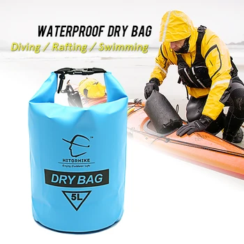 

NEW Dry Bag 5L Professional Waterproof Pouch Camping Boating Kayaking Rafting Canoeing Swimming Bags Backpack Stuff