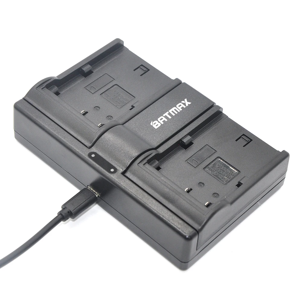 Зарядное устройство с двумя USB-портами для цифровой камеры Canon G6 G5 G3 G2 G1 EOS 300D 50D 40D 30D