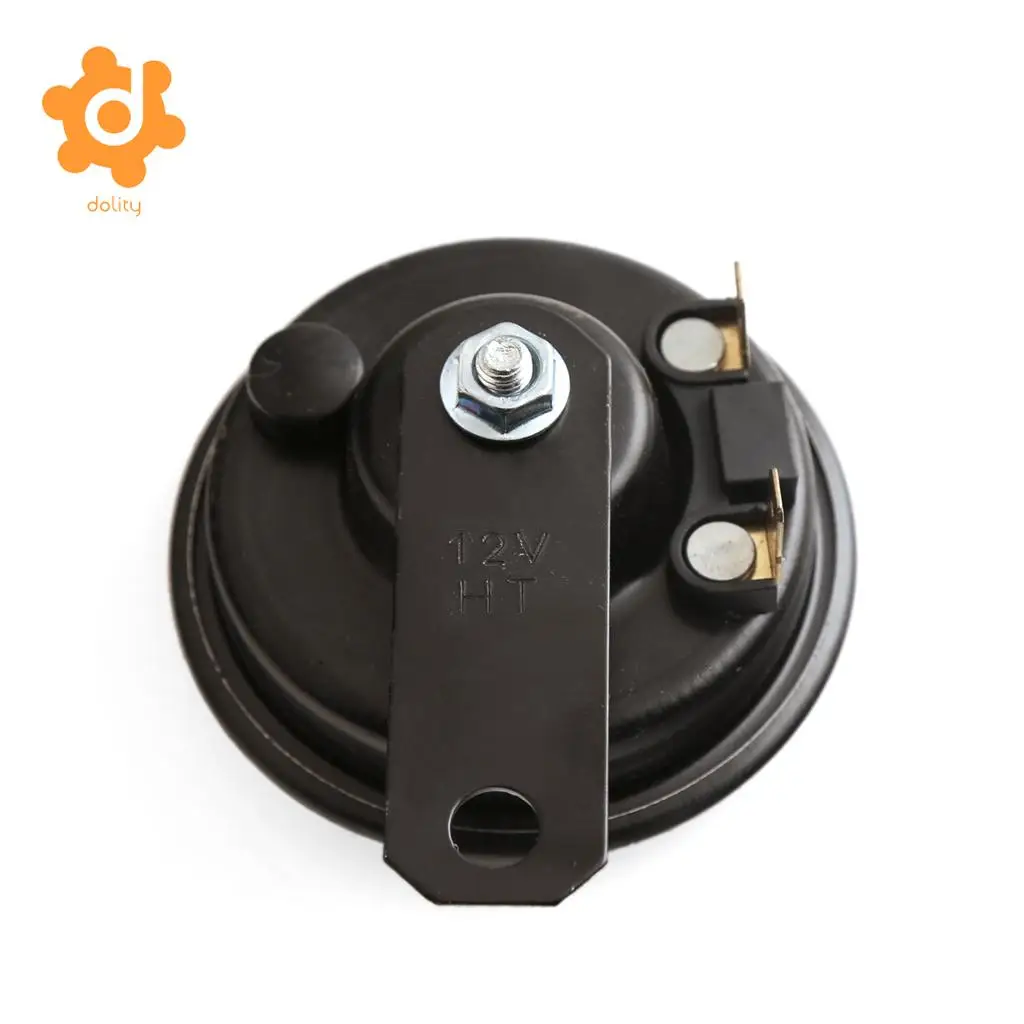 dolity Car Motorcycle DC12V 118dB Dual Tone Loud Electric Air Horn Trumpet