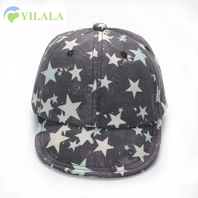 Buy Fashion Infant Baseball Caps Baby Boy Sun Cap Star Retro Kids Hats Unisex