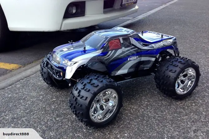 Абсолютно Новый HSP 94762 1/8 2 4 ГГц нитровая сила 4WD внедорожный RC Внедорожник Monster RTR |
