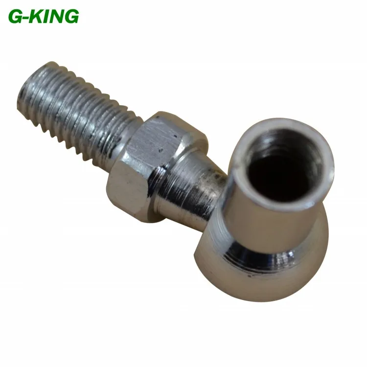 

Ball supporting parts of steam spring connecting parts
