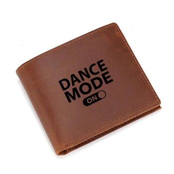 

Vintage Men Wallet Birthday Gift Men Card ID Holders Genuine Leather Coin Purses RFID Wallet Relax mode on Letters Purses Wallet